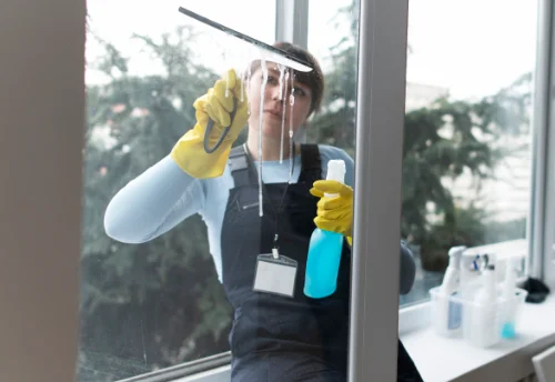 Nettoyage de vitres intérieures et extérieures à Uchaud